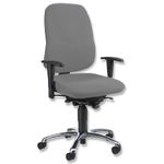 Ergonomic Operators Chair - Grey