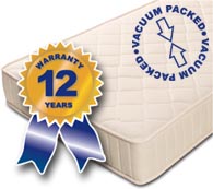 FREE DELIVERY ON THIS ITEM These versatile mattresses have a pure cotton side to keep you cool in