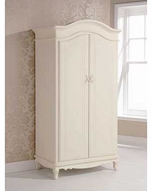 This gorgeous Evelyn 2 Door Wardrobe with a hanging rail brings a simple elegance to your bedroom