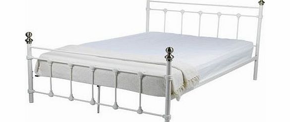 Unbranded Evelyn Kingsize Bed Frame - Ivory