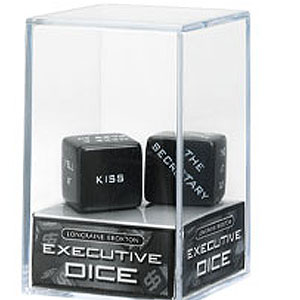 Do you have the nerve? Not for the faint hearted, these Executive Dice are the ultimate remedy for