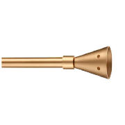 Extendable Metal Curtain Pole 200-360cm Trumpet