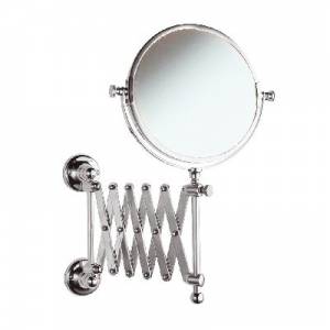 Unbranded Extending Mirror in Chrome Finish