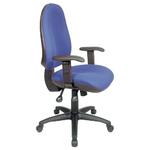Extra High Back Synchronised Chair-Blue