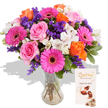 Unbranded Extra Large Happy Days with Chocolates - flowers