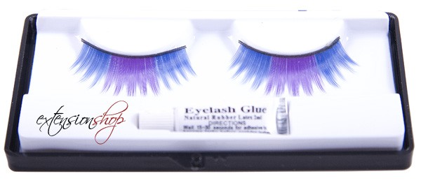 Unbranded Eyelash blue/purple