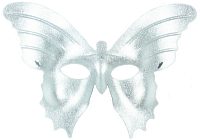 Eyemask: Butterfly Deluxe Silver
