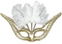 Unbranded Eyemask: Flyaway Grand Gala White