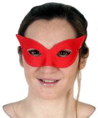 Eyemask: Flyaway Satin Red