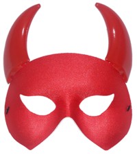 Eyemask: Satan Red