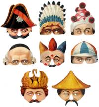 Pack of 24 These reproductions of genuine Victorian masks are amazingly effective. As you tie them