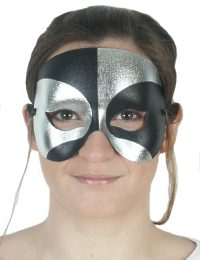 Eyemask: Voodoo Black and Silver