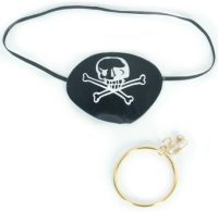 A patch over one eye and all your wealth held in a golden earring.  You are a real pirate