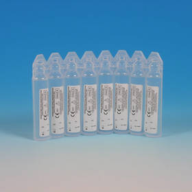 The 20ml eyewash solutions are a compact size and can be easily carried around and used to treat min