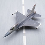 Unbranded F-16 Falcon `Fighting Razorbacks`