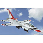 A detailed collector quality diecast replica of the F-16 Falcon U.S.A.F Acrobatic Team `Thunderbirds