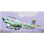Unbranded F-86F Sabre U.S.A.F `Beautious Butch II`