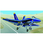 Unbranded F/A-18 Hornet US Navy Acrobatic Team `Blue Angels`