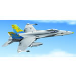 Unbranded F/A-18 Hornet US Navy `Golden Dragons`