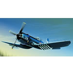 A detailed collector quality diecast replica of the F4U-5 Corsair US Marine Corps `Death Rattlers`. 