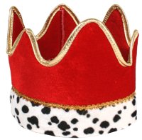 Unbranded Fabric Crown - Red