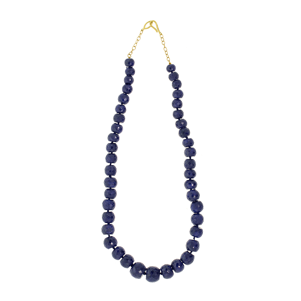 Unbranded Faceted Sapphire Necklace