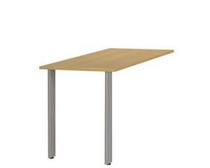 Unbranded Facts rectangle desk extension(beech)