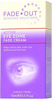 Helps reduce dark under eye shadows and fine lines Fade Out Skincare Solutions Active Eye Zone Fade