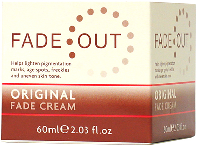 Fade Out Original fade cream is not a concealer, but an effective treatment cream that gradually