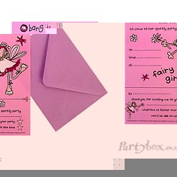 Fairy Girl - Invitations - pack of 20