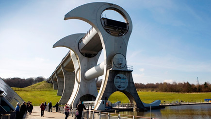 Unbranded Falkirk Wheel Boat Trip and Lunch For Two