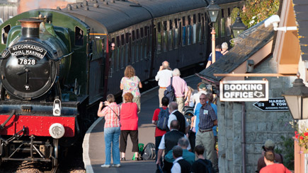 Unbranded Family Steam Train Trip