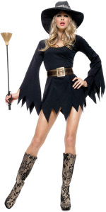 Unbranded Fancy Dress - Adult 3 Piece Witchy-Poo Costume Extra Large