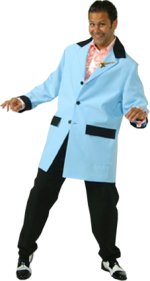 Unbranded Fancy Dress - Adult 50s Teddy Boy Costume BLUE