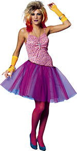 Unbranded Fancy Dress - Adult 80s Glam Girl Costume