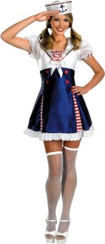 Unbranded Fancy Dress - Adult Ahoy Matey Sailor Costume