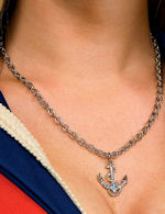 Unbranded Fancy Dress - Adult Anchor Necklace
