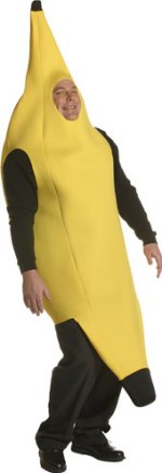 Unbranded Fancy Dress - Adult Banana Costume (FC)