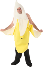 Unbranded Fancy Dress - Adult Banana Split Costume