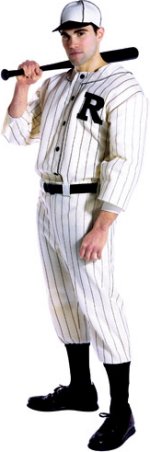 Unbranded Fancy Dress - Adult Baseball Player Costume