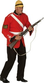 Unbranded Fancy Dress - Adult British Empire Army Soldier Costume