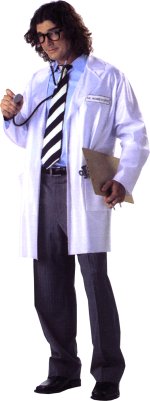Unbranded Fancy Dress - Adult Budget Doctor Get Well Costume