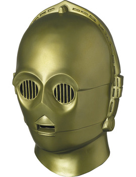 Unbranded Fancy Dress - Adult C-3PO Collectors Helmet