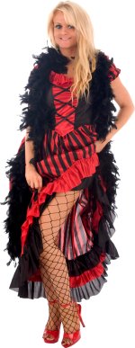 Unbranded Fancy Dress - Adult Can Can/Saloon Girl Costume Small