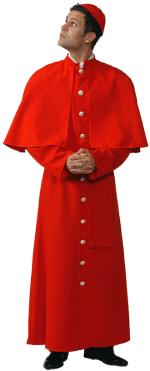Unbranded Fancy Dress - Adult Cardinal Costume RED Chest 48