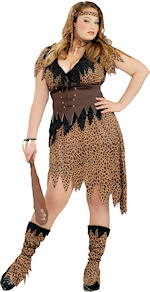 Unbranded Fancy Dress - Adult Cave Beauty Cave Girl Costume (FC)