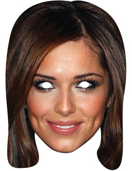Unbranded Fancy Dress - Adult Cheryl Cole Cardboard Mask