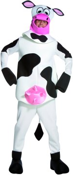 Unbranded Fancy Dress - Adult Cow Costume