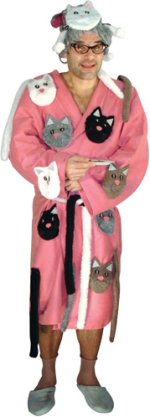 Unbranded Fancy Dress - Adult Crazy Cat Lady Costume