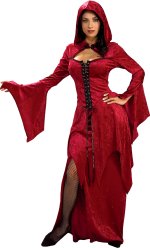 Unbranded Fancy Dress - Adult Crimson Gothic Maiden Halloween Costume